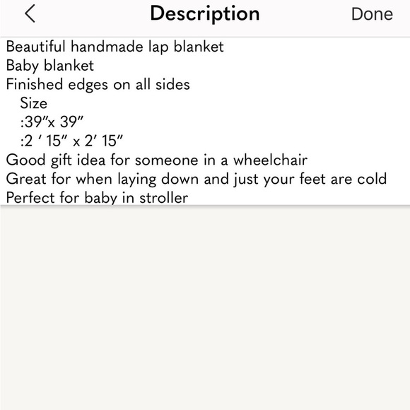 Handmade Crochet Blanket - Picture 2 of 15